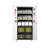 Metal Garage Storage Cabinet With 4 Adjustable Shelves And Locking Doors - Organize Your Space 71'' Tall Home Use