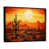 Black Floater Framed