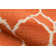 Tapis orange Yepez