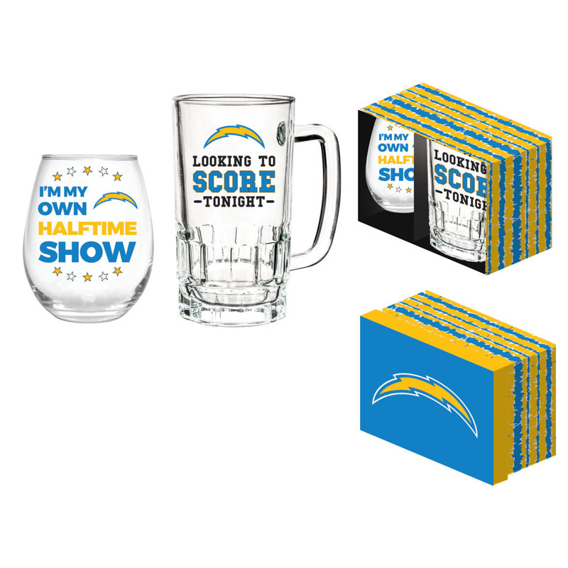 Glass Set, Los Angeles Chargers
