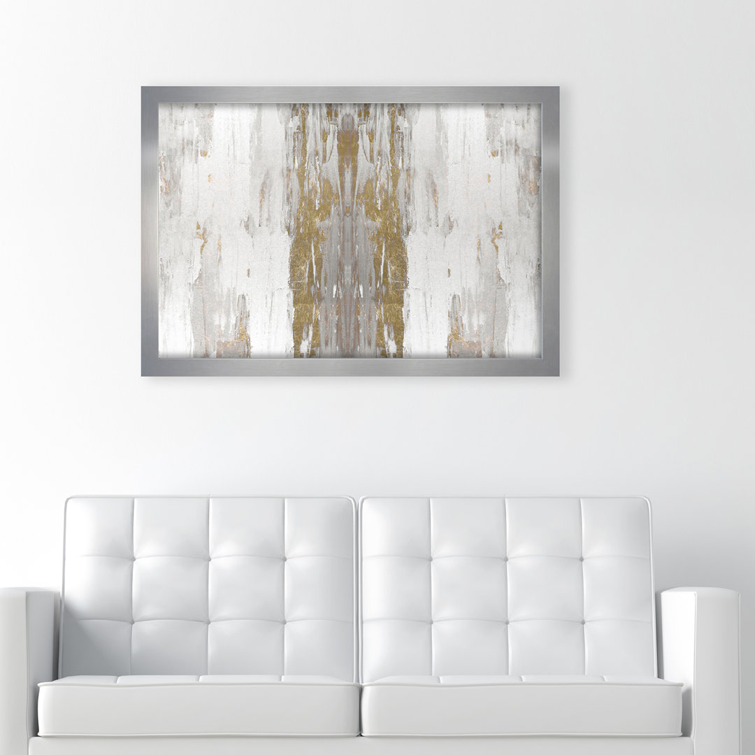 Sensation White Abstract Art - Art Prints Print