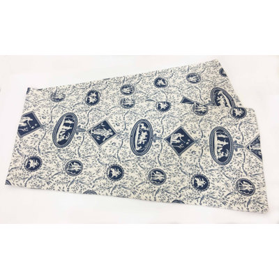 Blue Persian Toile Tabel Runner