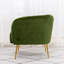 Hayler Velvet Barrel Chair