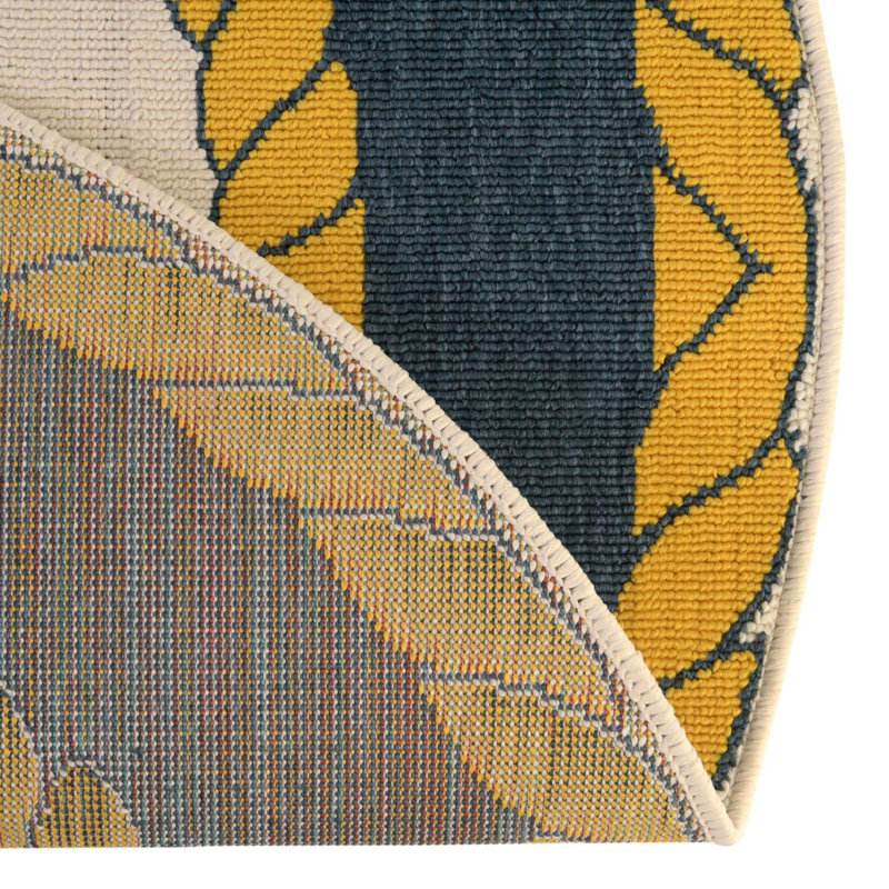 Callet Indoor / Outdoor Rug, Round 7'1"
