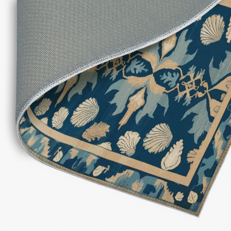 Tapis turc intérieur / extérieur beige, Rectangulaire 2 pi x 3 pi