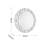 Quinntin Glass Round Mirror
