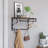 Pauli Steel Wall 5 - Hook Wall Mounted Coat Rack