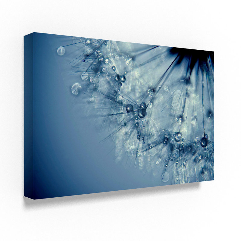 « blues », impression sur toile, H 16 po x l 24 po x P 2 po, Pas de tapis, Toile tendue