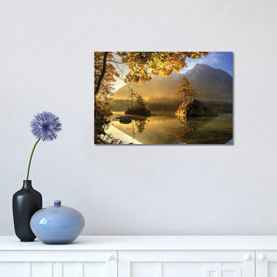 Lake Hintersee by Keller - Wrapped Canvas Print