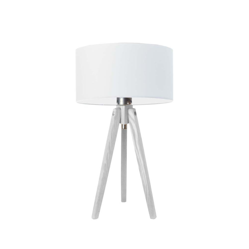 Balinas Solid Wood Tripod Lamp