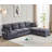 U Shaped Sectional Couches, Modular Sectional Sofa With Ottoman-531077929