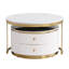 Table basse gigogne 2 tiroirs Elegant Grace