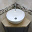Andralyn 550 mm Freestanding Single Vanity with Vessel Stone Basin-474890201-474890202
