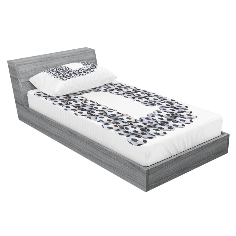 Microfiber Sheet Set, Twin XL Sheet Set with Fitted Sheet, D