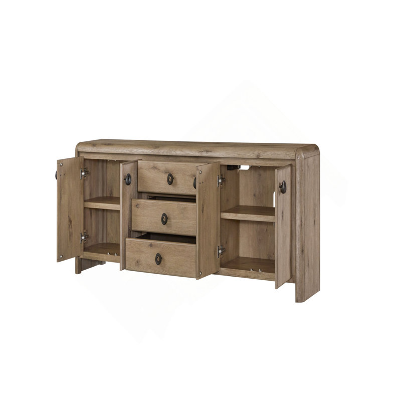 Console en chêne English Knotty