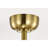Brass 3-light 5-blade Wooden Lighted Ceilng Fan With Opaque Glass Weave Shade
