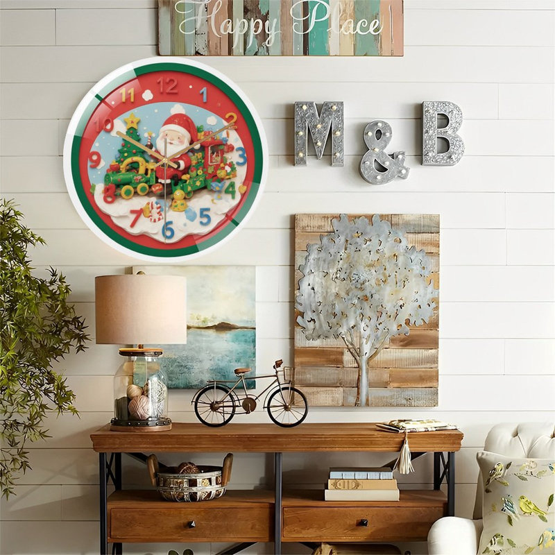 Horloge murale 12 po