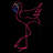 Flamingo 126 Light String Lights