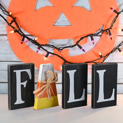Sesena Text & Numbers Letter Block