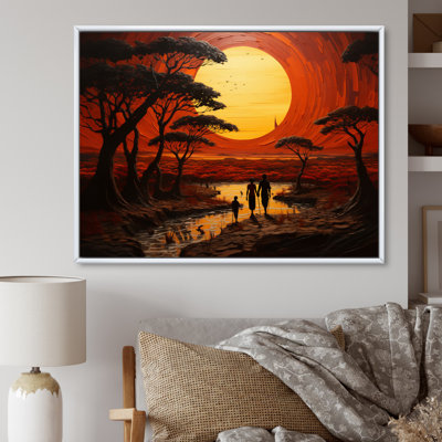 «Lynsea African Tribal Eternity II», reproduction sur toile