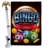 Double Sided 40'' H x 28'' W Polyester Flag Set