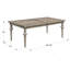 Table de salle à manger avec rallonge