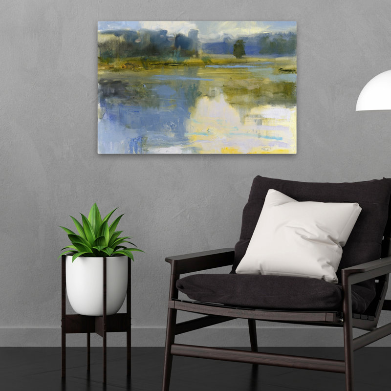 Cape Elizabeth - Art de paysages fluviaux, H 16 po x l 24 po