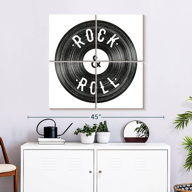 Rock N 'Roll, H 32 po x l 32 po