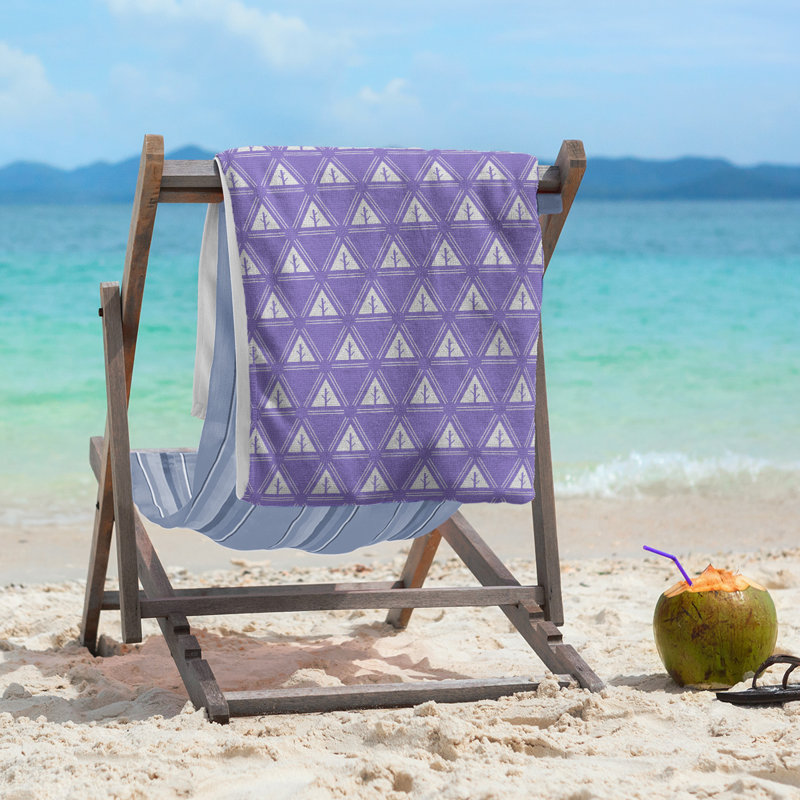 Barbra Beach Towel, Purple