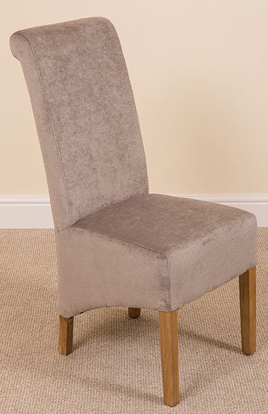 48cm H Upholstered Side Chair, Grey