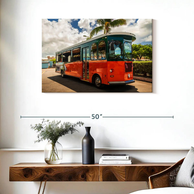 Key West Trriot Bus, H 24 po x l 36 po
