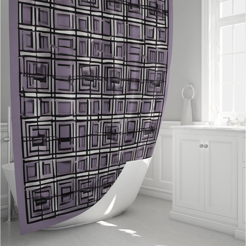 Rideau de douche, H 72 po x l 70 po