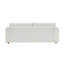 Canapé d'appoint moderne 3 places 79,1 "pour canapé, salon et petit espace, beige / avoine / vert / jaune-1734282040