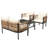 Multi-Person Outdoor Sofa Combination With 1 Table-413421610