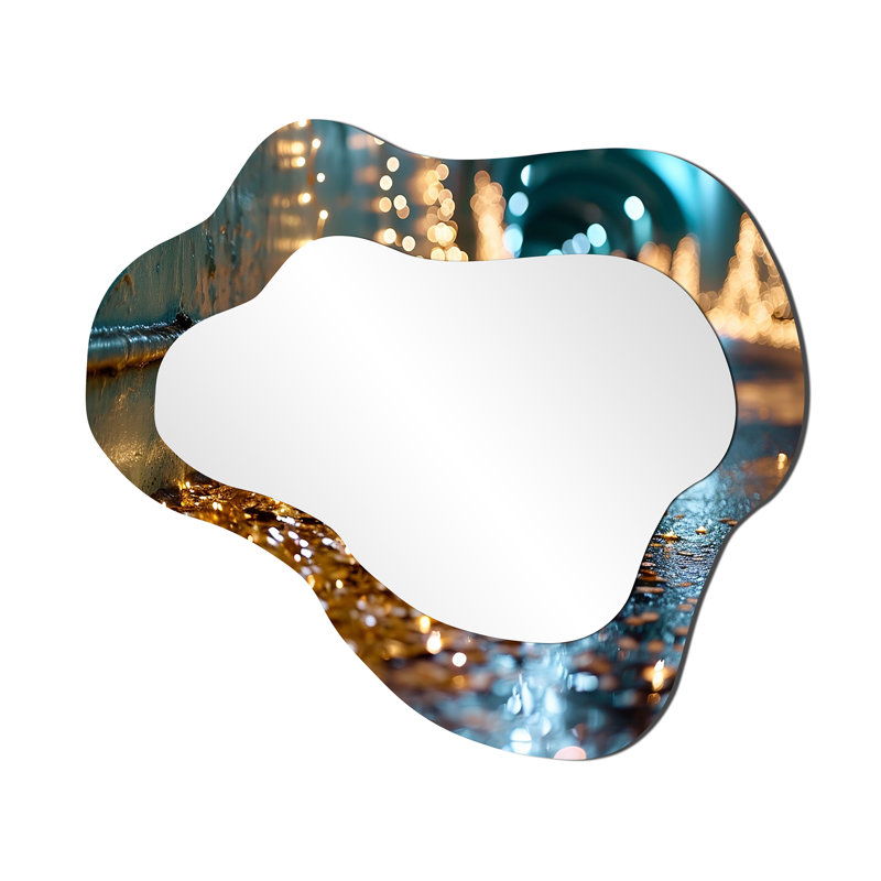 Vergil Water Droplets City Rain In Urban Tunnel, 25 po x 28 po