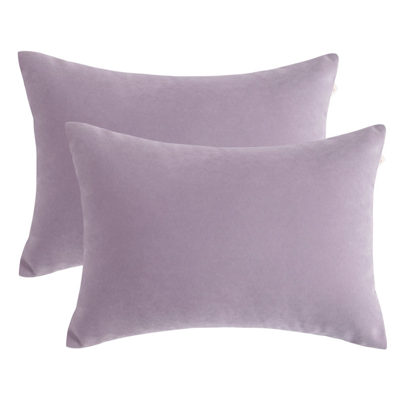 Microfiber Tiny Pillows, Machine Washable - NTBAY, Lavender, 11"x7"
