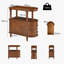 Ecequiel Side Table Set-1807117507