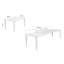 Daja Extendable Oak Metal Base Dining Table-1486320091-1486320089
