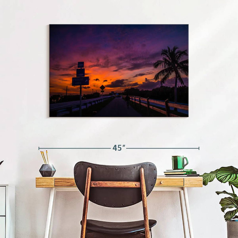 Mehar Sunless Florida Bridge, 26" H x 39" W