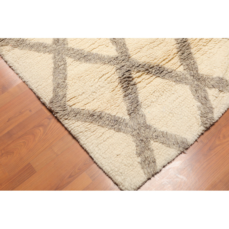 Wool Geometric Indoor Rug