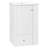 Modern Compact Vanity With Ceramic Sink, Mdf Storage, Soft-close Drawer