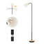 Floor Lamp Modern Standing Reading Lamp with Adjustable Gooseneck