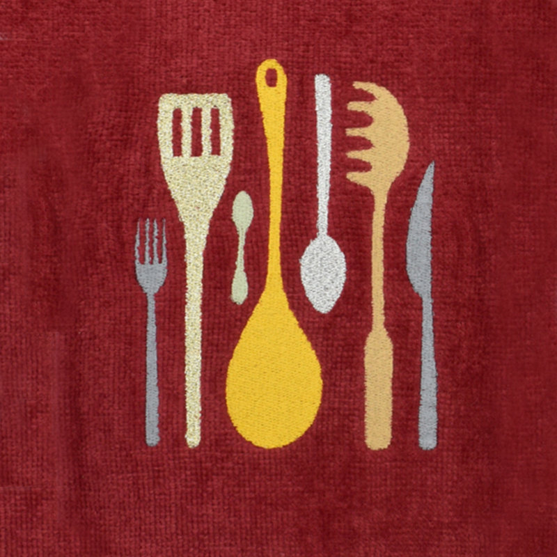 Super Absorbent 3 pack Cotton Tea Towels - Kitchen Utensils