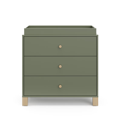 California 3 Drawer Chest With Topper