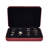 Jewellery Ring Organizer Box, Portable Small Storage Display Case, Fashion Ring Tray Holder Showcase, Ring Boxes For Multiple Rings(Red)