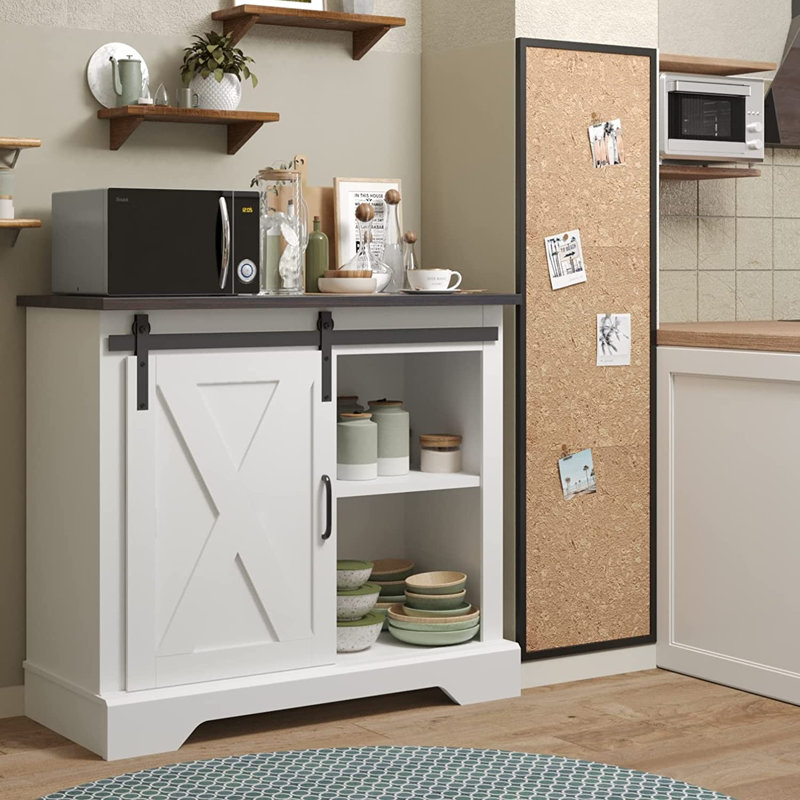 Buffet de 31,5 po de large Marlies, Blanc