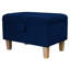 50.8cm Wide Rectangle Solid Colour Footstool Ottoman with Storage