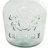 Rieth Clear Recycled Glass Handmade Spanish Vase with Cabernet