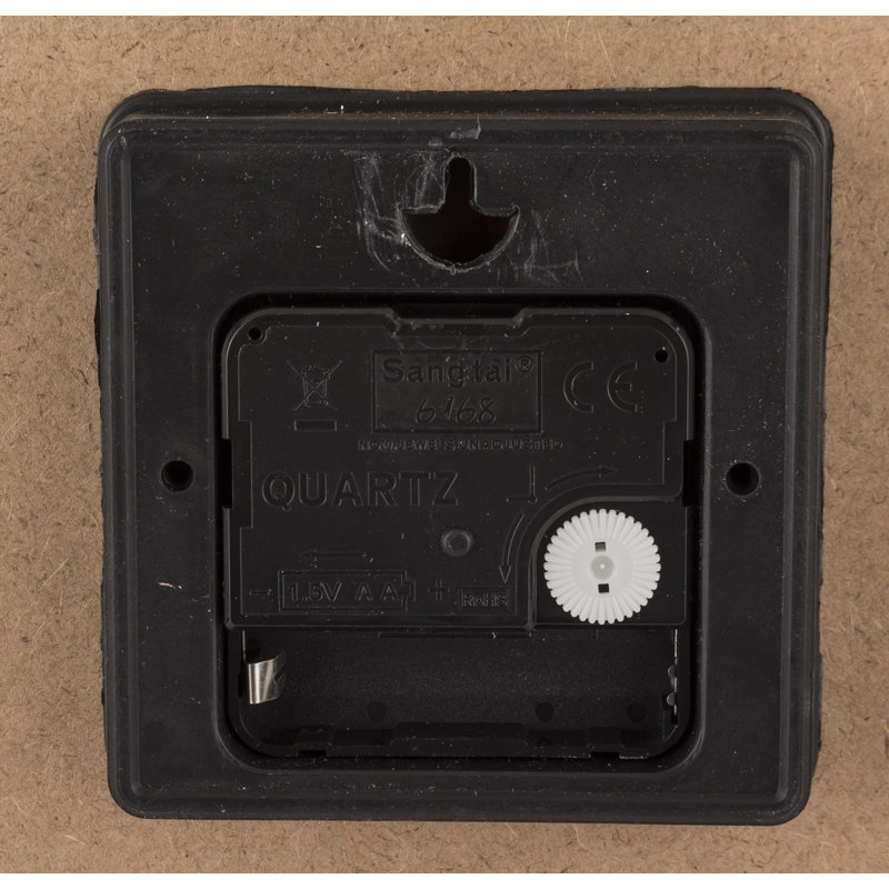 Fontaines Wood Wall Clock
