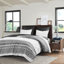 Grey King/ King 3 Piece Cotton Comforter With Magnificent Chenille Tufting Splendid-116011724